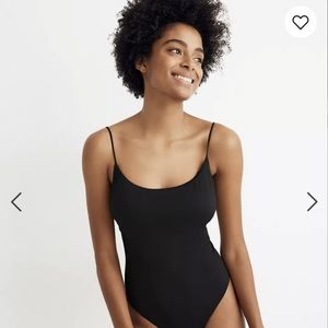 Madewell Second Wave Black One Piece, M